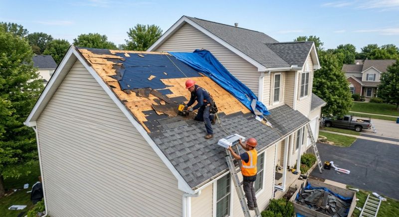 Roof Damage Restoration in Berthoud, CO