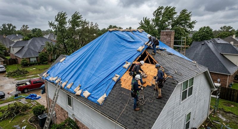 Roof Damage Restoration in Denver, CO