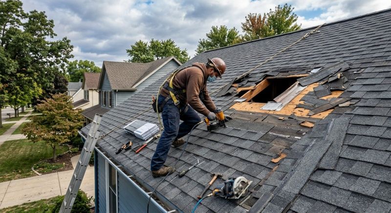 Roof Damage Restoration in Wheat Ridge, CO