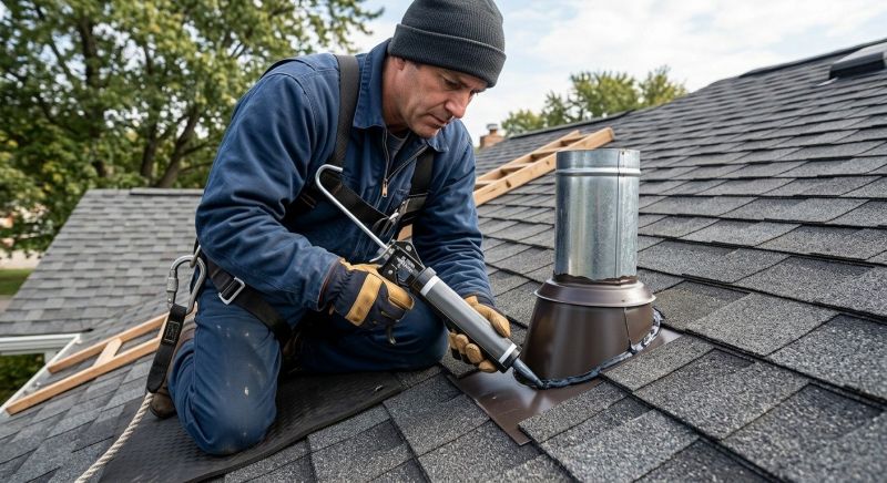 Roof Vent Flashing Repair in Lafayette, CO