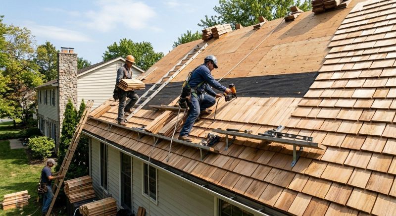 Shake Roof Replacement in Longmont, CO