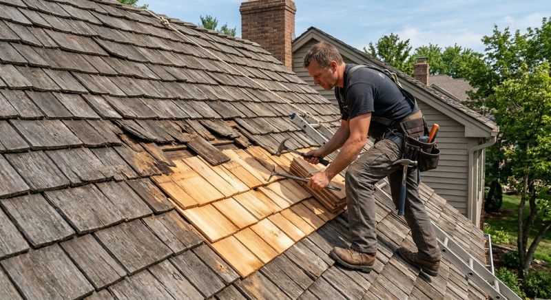 Shake Shingle Repair in Denver, CO