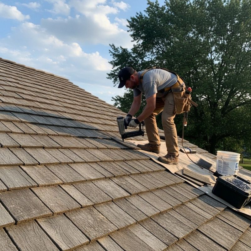 Shake Shingle Repair in Denver County, CO