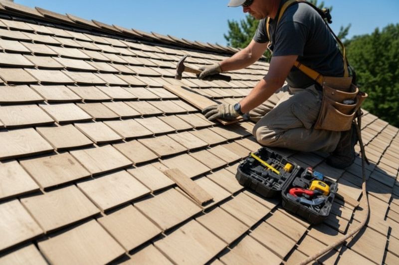 Shake Shingle Repair in Longmont, CO