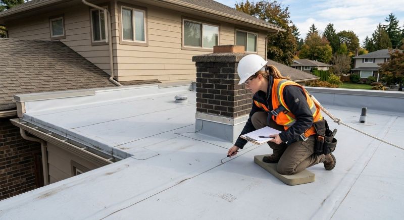 Single Ply Roof Inspection in Lafayette, CO