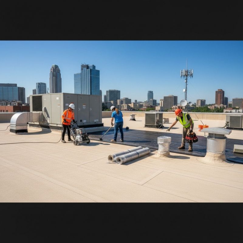 Single Ply Roof Repair in Commerce City, CO