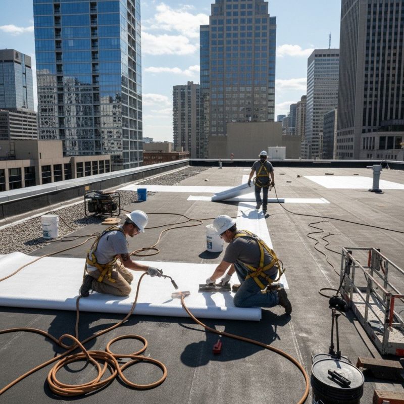 Single Ply Roof Repair in Louisville, CO