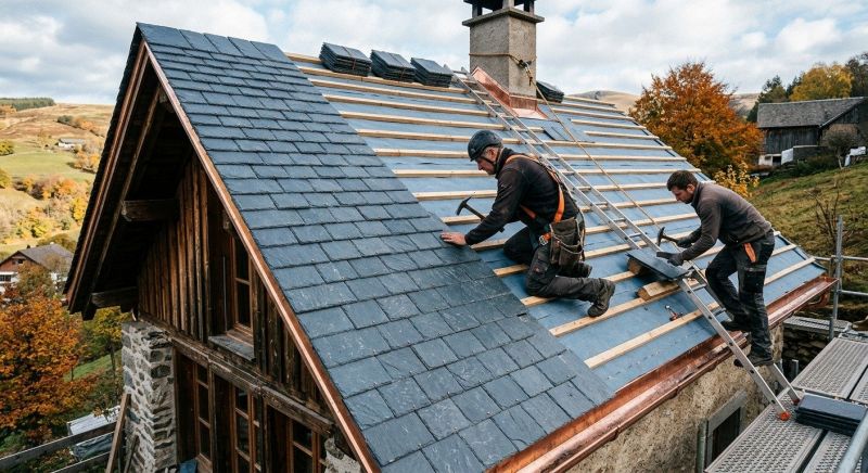 Slate Roof Construction in Firestone, CO
