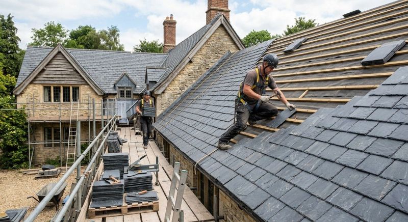 Slate Roof Installation in Boulder County, CO
