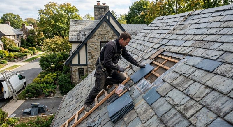 Slate Roof Repair in Lafayette, CO
