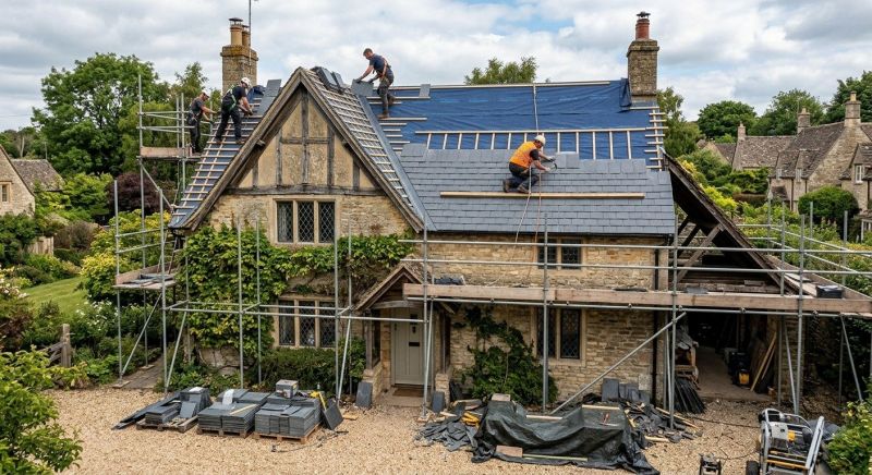 Slate Roof Replacement in Boulder County, CO