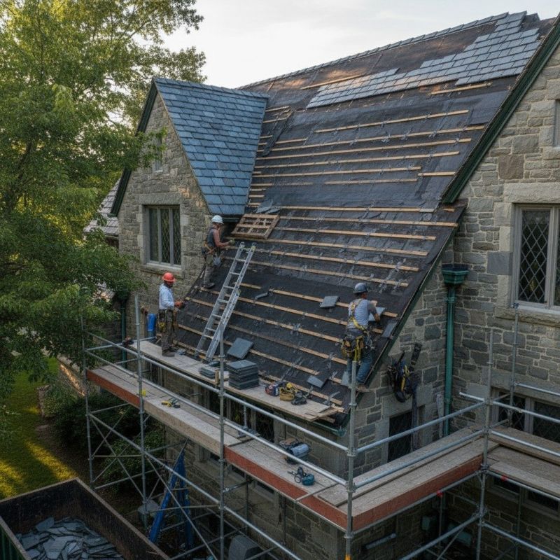 Slate Roof Replacement in Commerce City, CO
