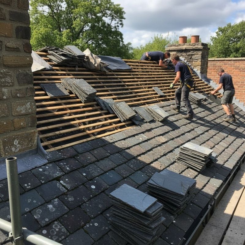 Slate Roof Replacement in Denver County, CO