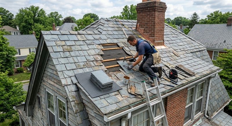 Slate Shingles Repair in Wheat Ridge, CO
