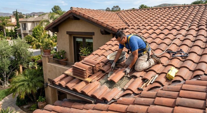 Spanish Tile Roof Repair in Lafayette, CO