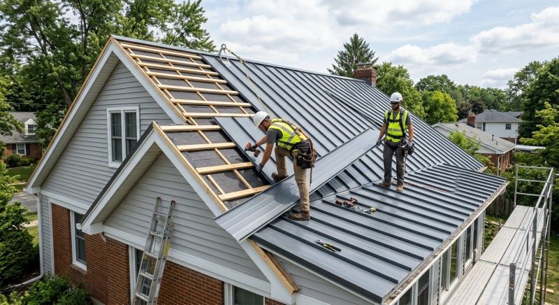 Steel Roof Installation in Lafayette, CO