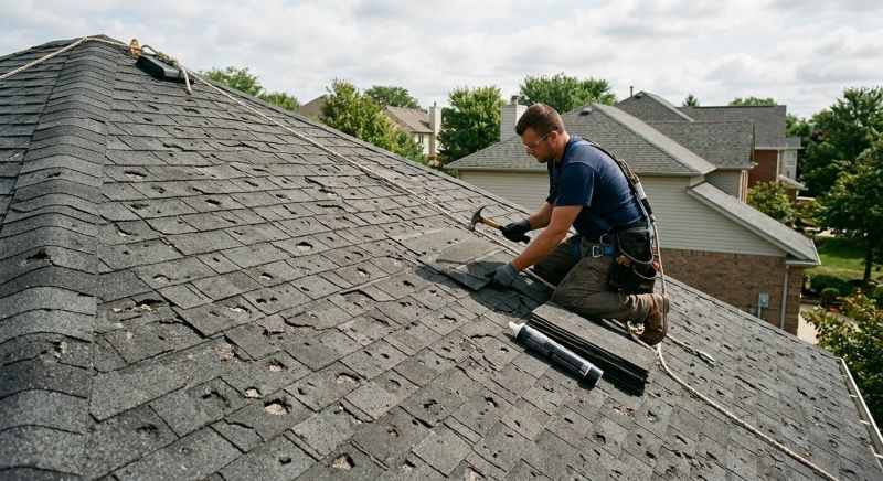 Storm Damage Roof Repair in Brighton, CO