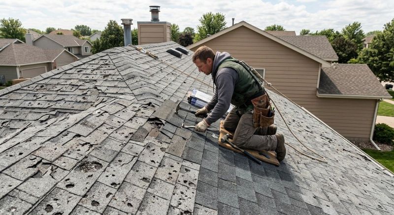 Storm Damage Roof Repair in Lafayette, CO