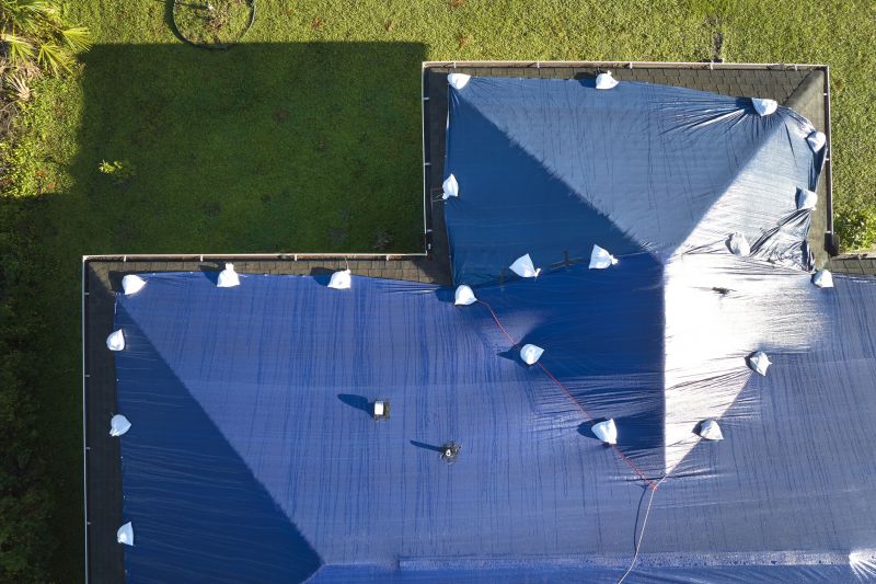 Storm Damage Roof Tarping in Lafayette, CO