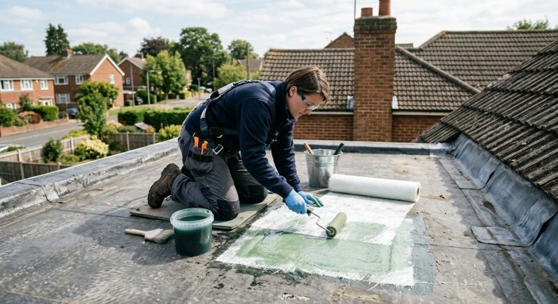 Synthetic Roof Repair in Lafayette, CO