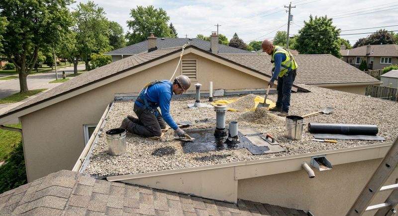 Tar And Gravel Roof Repair in Black Hawk, CO