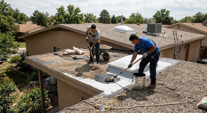 Tar And Gravel Roof Repair in Boulder County, CO