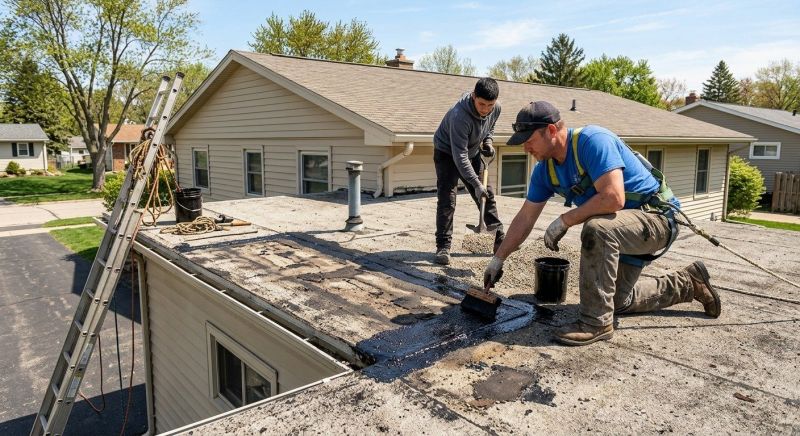 Tar And Gravel Roof Repair in Denver, CO