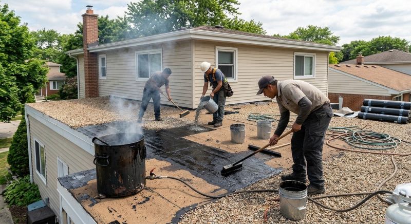 Tar And Gravel Roof Repair in Golden, CO