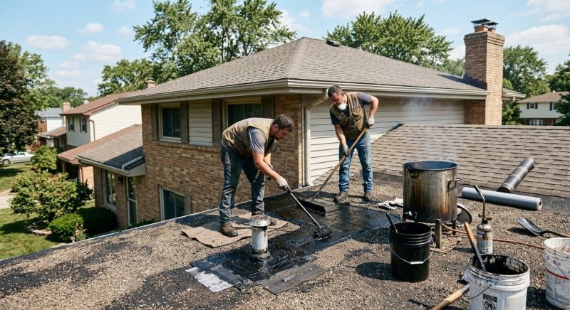 Tar Roof Repair in Berthoud, CO
