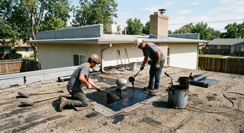 Tar Roof Repair in Lafayette, CO