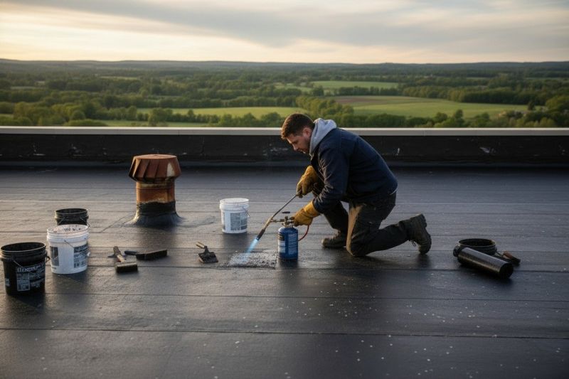 Tar Roof Repair in Lafayette, CO