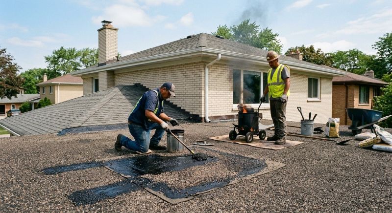 Tar Roof Repair in Nederland, CO