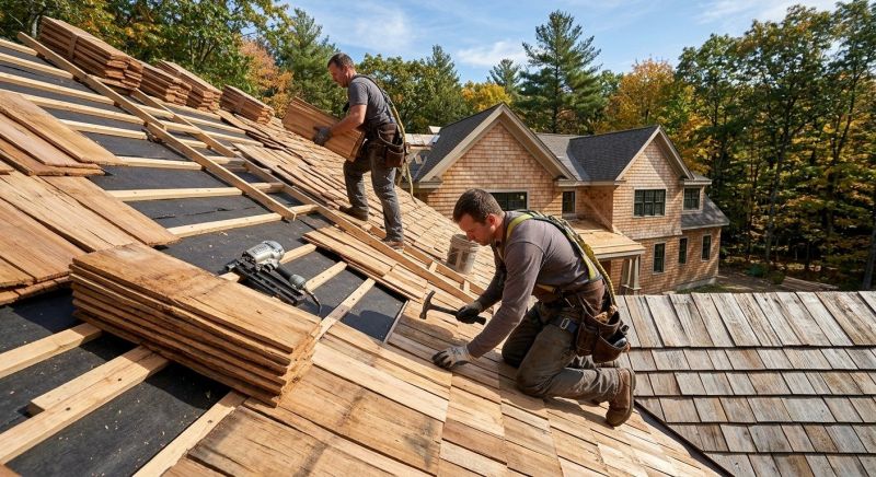 Wood Roofing Installation in Berthoud, CO
