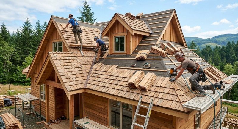 Wood Roofing Installation in Denver County, CO