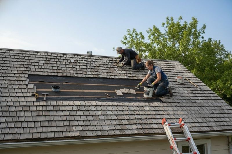 Wood Shake Roof Repair in Johnstown, CO