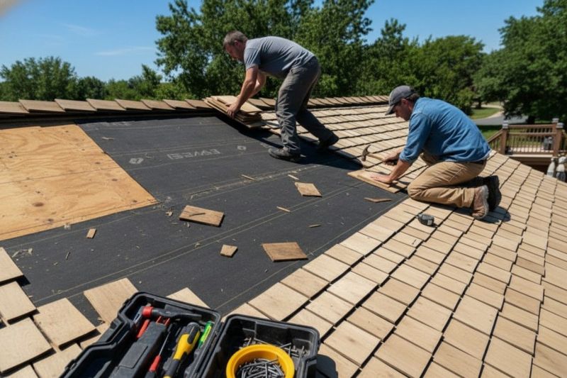 Wood Shake Roof Repair in Nederland, CO