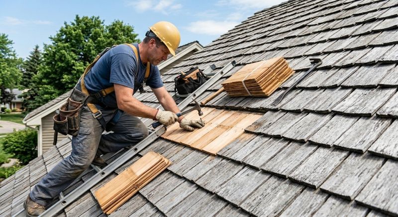 Wood Shingles Repair in Brighton, CO