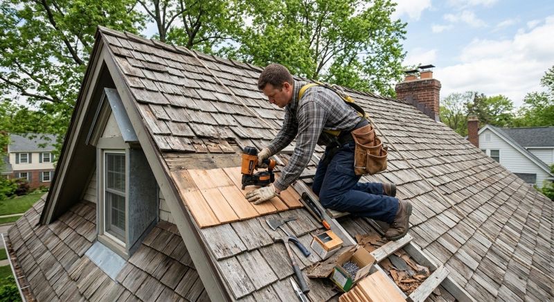 Wood Shingles Repair in Longmont, CO